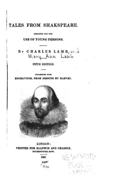 Cover for Charles Lamb · Tales from Shakspeare, Designed for the Use of Young Persons (Paperback Book) (2016)