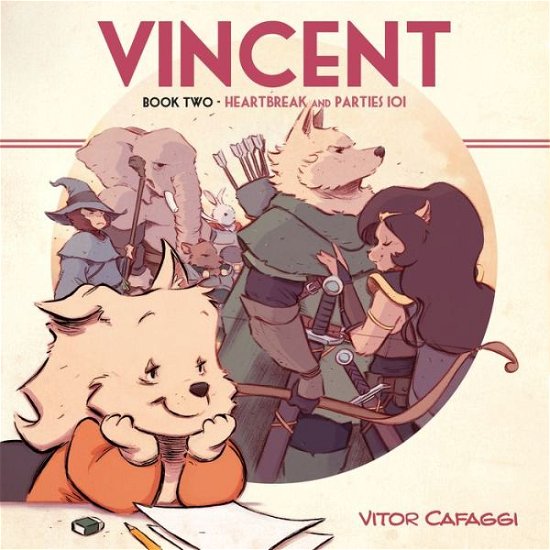 Vincent Book Two: Heartbreak and Parties 101 - Vincent - Vitor Cafaggi - Boeken - Papercutz - 9781545803172 - 16 juli 2019
