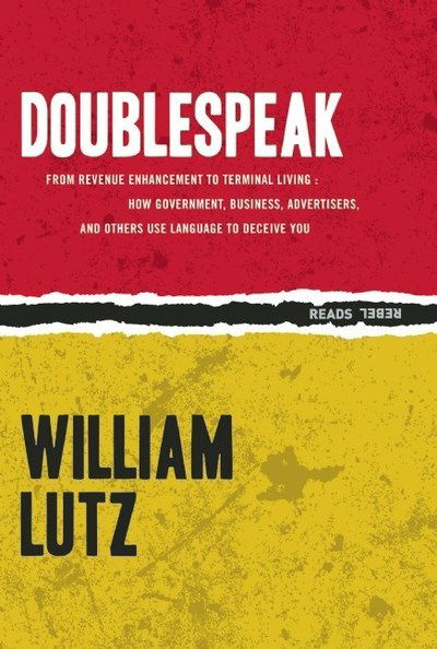 Cover for William Lutz · Doublespeak (Paperback Book) (2016)