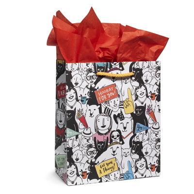 Cover for Em &amp; Friends · Em &amp; Friends Animal Crowd Gift Bag (Print) (2019)