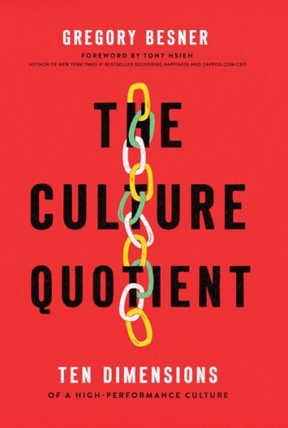 Cover for Greg Besner · The Culture Quotient: Ten Dimensions of a High-Performance Culture (Hardcover Book) (2020)