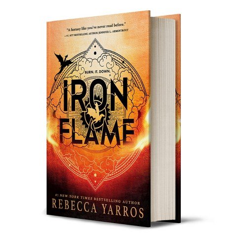 Cover for Rebecca Yarros · Iron Flame - The Empyrean (Hardcover bog) (2023)