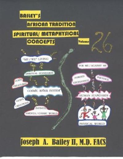 Cover for MD Facs Joseph Alexander Bailey II · Bailey's African Tradition Spiritual / Metaphysical Dictionary Volume 26 (Paperback Book) (2018)