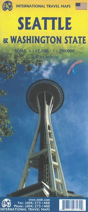 Cover for ITM Publications · International Travel Maps: Seattle &amp; Washington State (Hardcover Book) (2020)