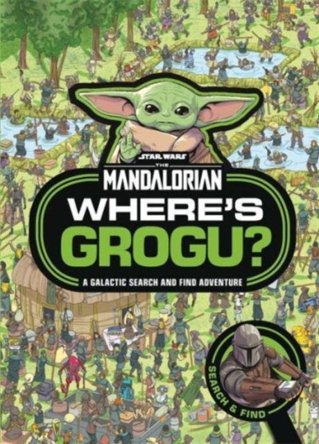 Cover for Walt Disney · Where's Grogu?: A Star Wars: The Mandalorian Search and Find Activity Book (Paperback Bog) (2023)