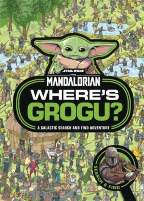Cover for Walt Disney · Where's Grogu?: A Star Wars: The Mandalorian Search and Find Activity Book (Paperback Book) (2023)