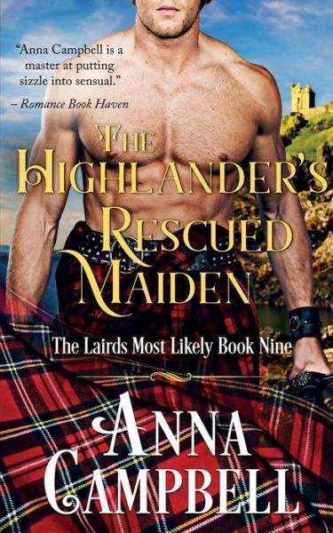 Cover for Anna Campbell · The Highlander's Rescued Maiden (Paperback Book) (2022)