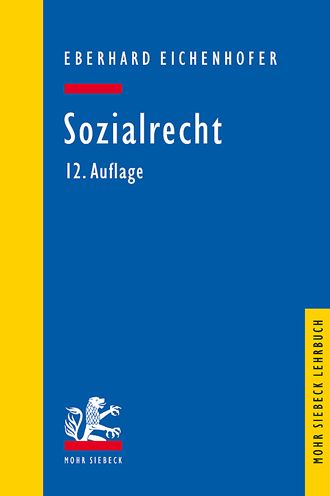 Cover for Eberhard Eichenhofer · Sozialrecht - Mohr Siebeck Lehrbuch (Paperback Book) [12. Auflage edition] (2021)