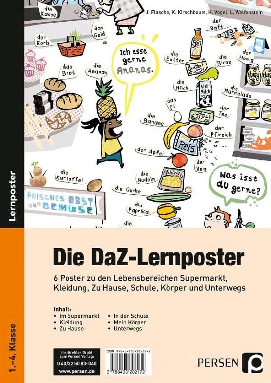 Cover for Flasche · Die DaZ-Lernposter,6 Poster (Book)