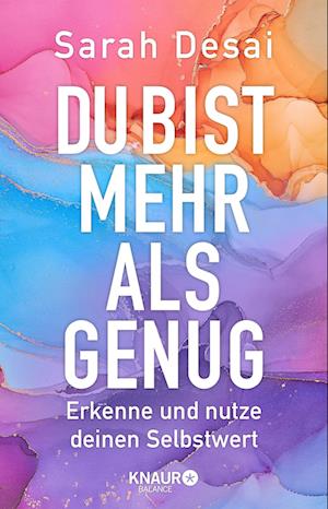 Cover for Sarah Desai · Du bist mehr als genug (Paperback Book) (2022)