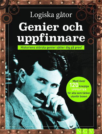 Cover for Philip Kiefer · Logiska gåtor. Genier och uppfinnare (Paperback Book) (2024)