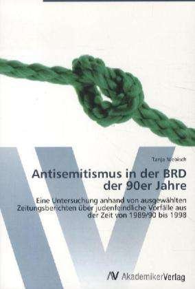 Cover for Niebisch · Antisemitismus in der BRD der (Bog) (2012)