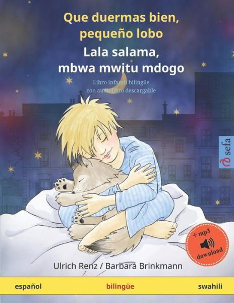 Cover for Anneli Landmesser · Que duermas bien, pequeno lobo - Lala salama, mbwa mwitu mdogo (espanol - swahili) (Paperback Book) (2019)