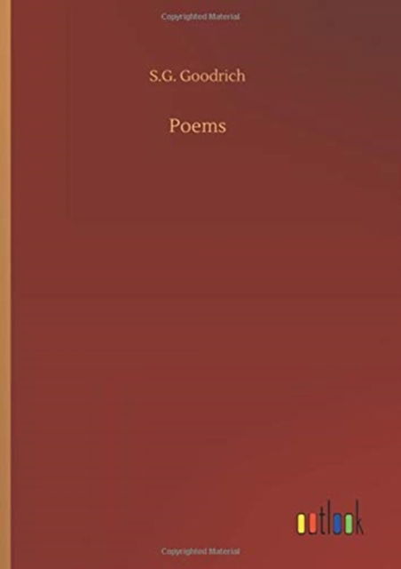 Cover for S G Goodrich · Poems (Hardcover Book) (2020)
