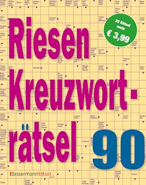 Cover for Eberhard Krüger · Riesen-kreuzworträtsel 90 Ve5 (Book)