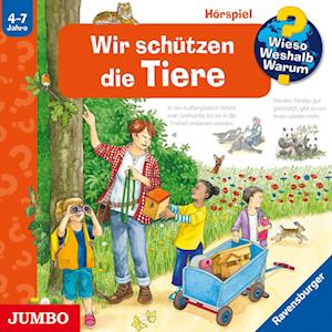 Cover for Andrea Erne · Wieso? Weshalb? Warum? Wir schützen die Tiere (Luisterboek (CD)) (2024)