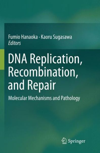 Cover for DNA Replication Recombination and Repair (Book) [Softcover reprint of the original 1st ed. 2016 edition] (2018)