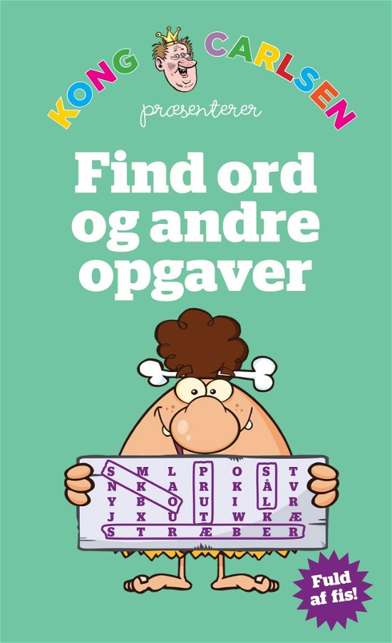Cover for Kong Carlsen · Kong Carlsen: Kong Carlsen - Find ord-opgaver (kolli 5) (Sewn Spine Book) [1. Painos] (2020)