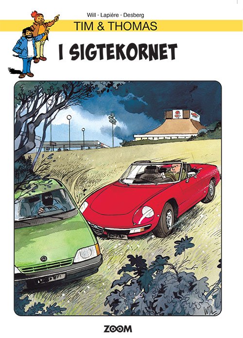 Cover for Will, Papiére, Desberg · Tim &amp; Thomas: Tim &amp; Thomas: I sigtekornet (Sewn Spine Book) [1er édition] (2023)