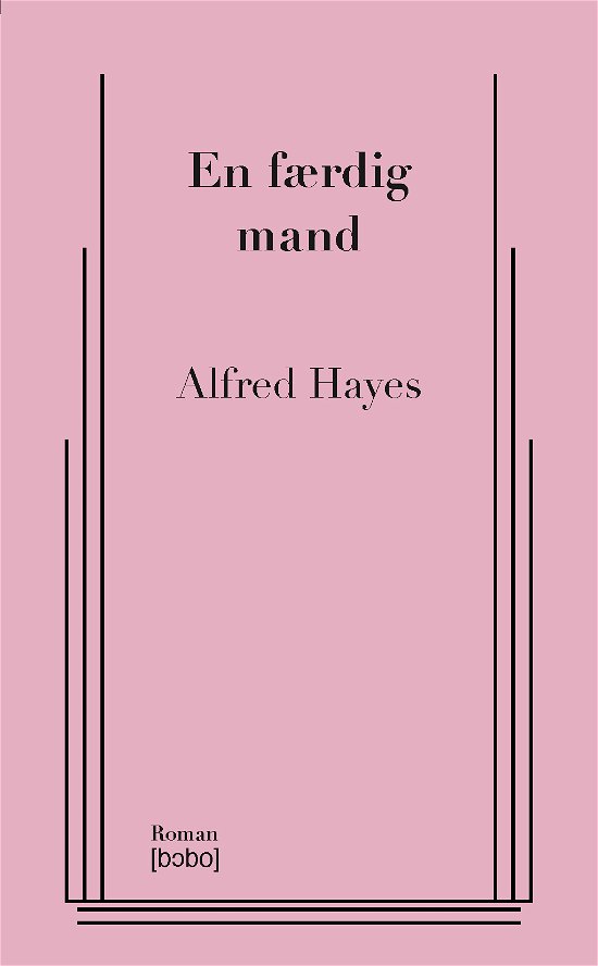Cover for Alfred Hayes · En færdig mand (Sewn Spine Book) [1st edition] (2022)