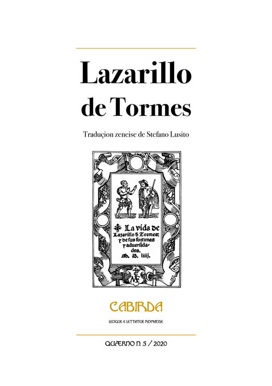 Lazarillo De Tormes - Anonimo - Bücher -  - 9788864389172 - 