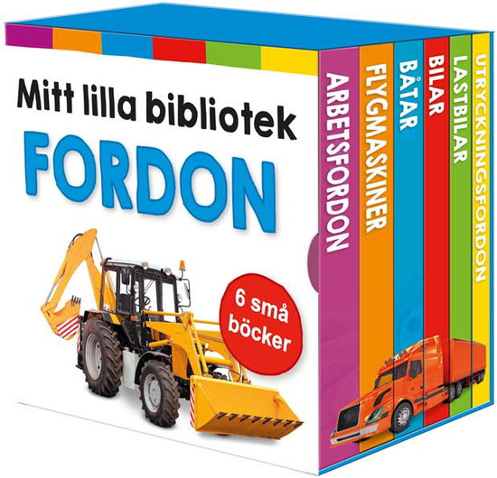 Mitt lilla bibliotek: Fordon 6 små böcker (Board book) (2024)