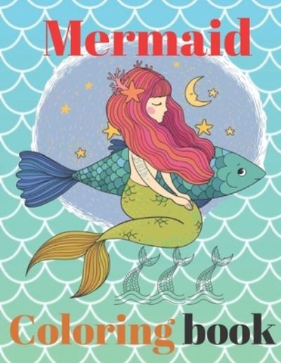 Cover for Sr Creation · Mermaid coloring book (Paperback Book) (2020)