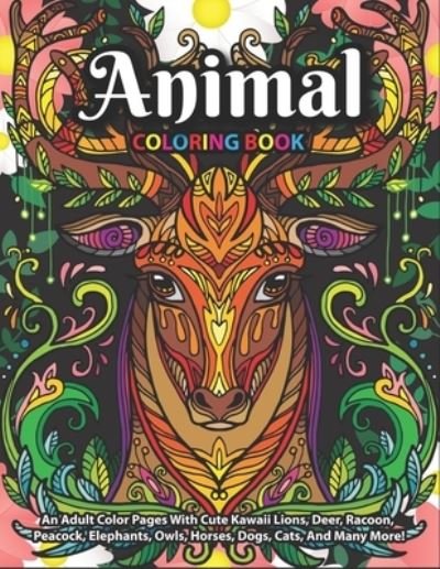 Cover for Lal Kala Publication · Animal Coloring Book (Pocketbok) (2021)