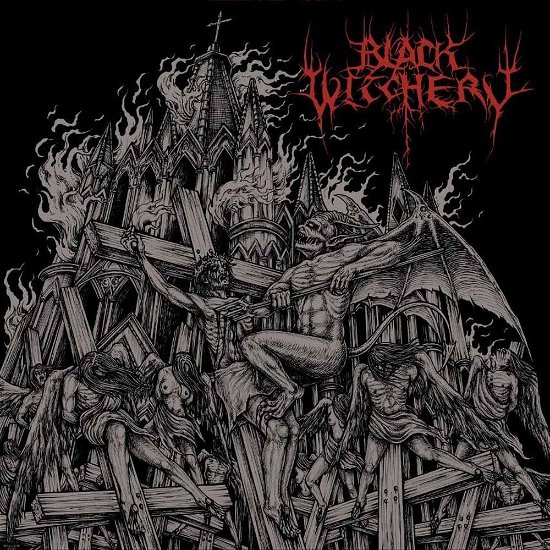 Cover for Black Witchery · Inferno of Sacred Destruction (LP) (2019)