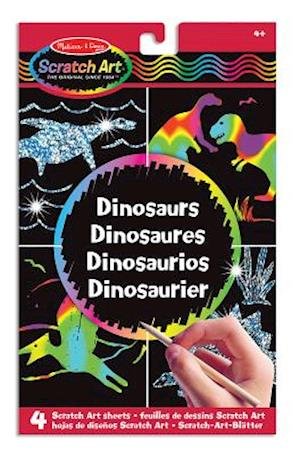 Cover for Melissa And Doug · Scratch Magic Draw &amp; Learn Dinosaur (3360) (N/A)
