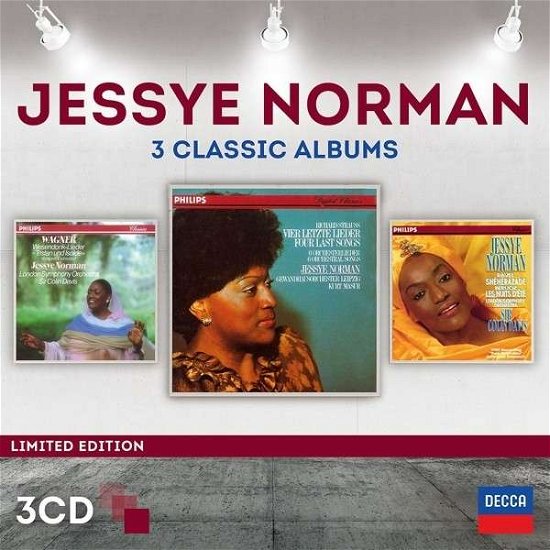 Cover for Jessye Norman · 3 Classic Albums (CD) [Limited edition] (2014)