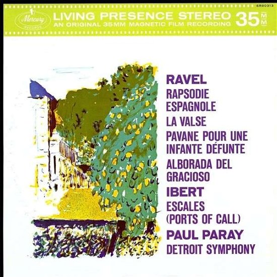 Cover for Detroit Symphony Orch / Paray · Ravel / Ibert / Rapsodie Espagnole / Escales (LP) (2015)