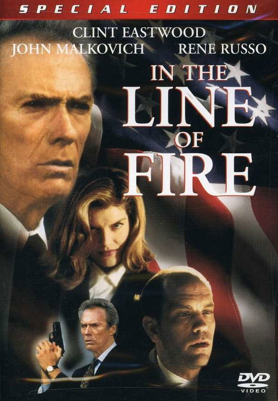 In the Line of Fire - DVD - Elokuva - SUSPENSE - 0043396523173 - tiistai 27. helmikuuta 2001