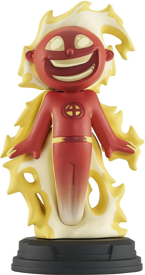 Marvel Animated Style Human Torch Statue - Diamond Select - Merchandise -  - 0699788848173 - February 16, 2024