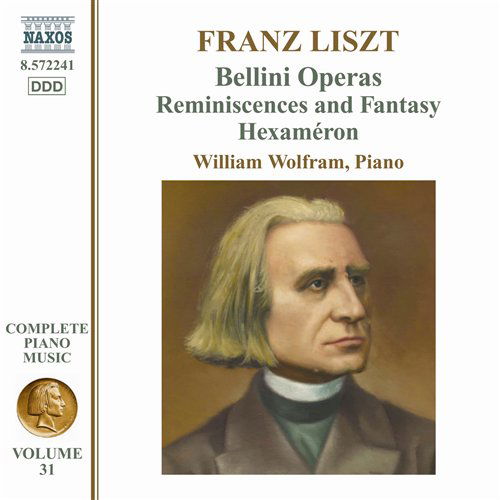 Piano Edition 3 - Liszt / Wolfram - Musiikki - NAXOS - 0747313224173 - tiistai 29. kesäkuuta 2010