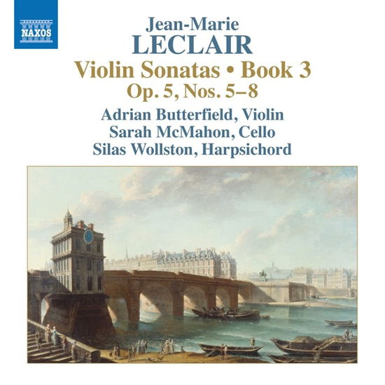 Cover for Butterfield / Mcmahon / Wollston · Jean-Marie Leclair: Violin Sonatas / Book 3 / Op.5 / Nos. 5-8 (CD) (2022)