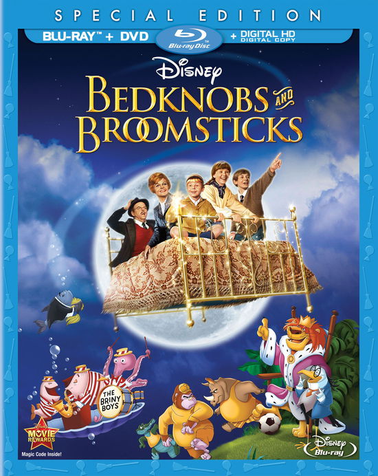 Cover for Bedknobs &amp; Broomsticks (Blu-Ray) (2014)