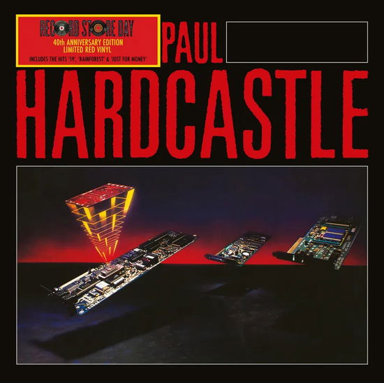 Cover for Paul Hardcastle (LP) [RSD 2025 Transparent Red Vinyl edition] (2025)