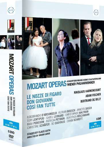 Mozart - Da Ponte Operas - Sta - Claus Wolfgang Amadeus Mozart - Musiikki - EuroArts - 0880242588173 - perjantai 11. tammikuuta 2019