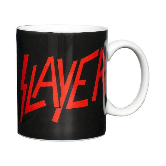 Cover for Slayer · Slayer Logo Mug (Kopp) [White edition] (2020)