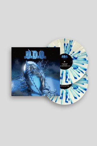 Cover for U.d.o. · Touchdown (LP) [Clear + Blue White Splatter edition] (2023)