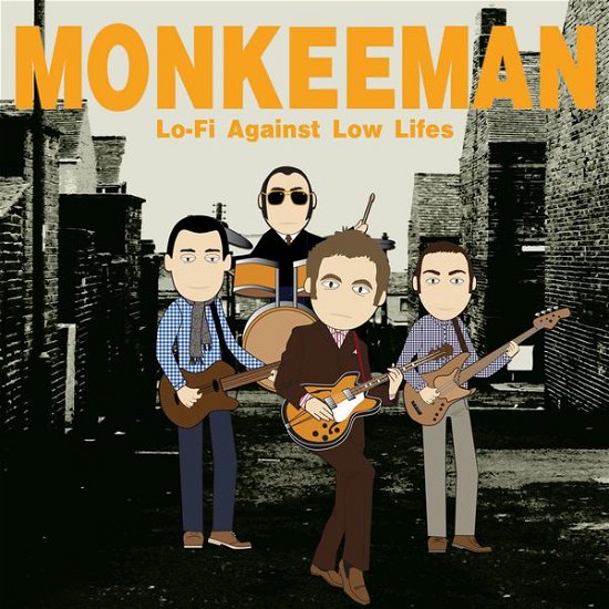 Cover for Monkeeman · Lo-Fi Against Low Lifes (LP) (2014)