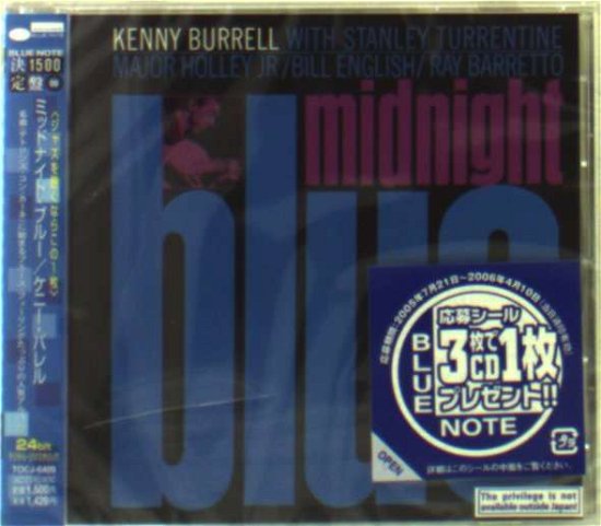 Cover for Kenny Burrell · Midnight Blue (CD) [Remastered edition] (2007)