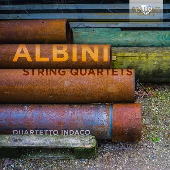 Albini: String Quartets - Quartetto Indaco - Música - BRILLIANT CLASSICS - 5028421957173 - 13 de septiembre de 2019