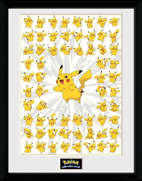 Cover for Pokemon · Pokemon: Pikachu (Stampa In Cornice 30x40 Cm) (Toys) (2017)