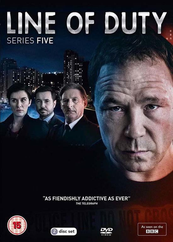 Cover for Line of Duty Series 5 · Line Of Duty Series 5 (DVD) (2019)