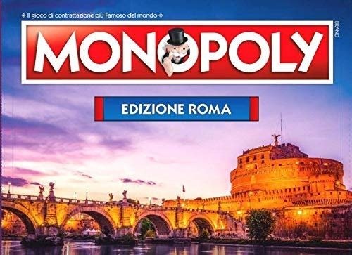 Cover for Monopoly · Monopoly - Citta' Di Roma (MERCH)