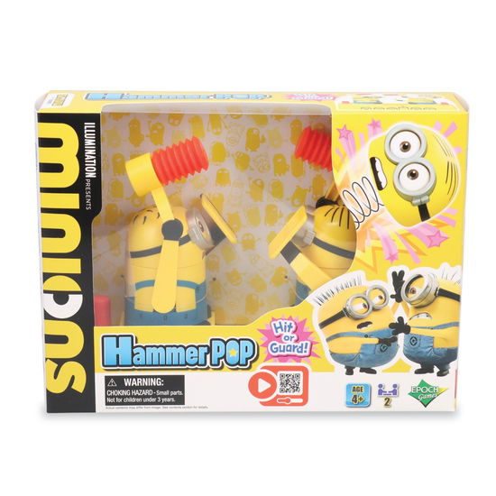 Cover for Minions · Minions - Despicable Me Hammer Pop (7517) (Spielzeug)