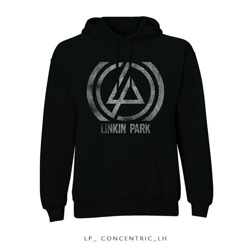 Cover for Linkin Park · Linkin Park Unisex Pullover Hoodie: Concentric (Hoodie) [size XXL] [Black - Unisex edition]