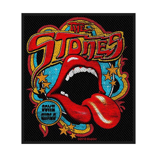 The Rolling Stones Standard Woven Patch: Some Girls (Retail Pack) - The Rolling Stones - Koopwaar - PHD - 5055339793173 - 19 augustus 2019